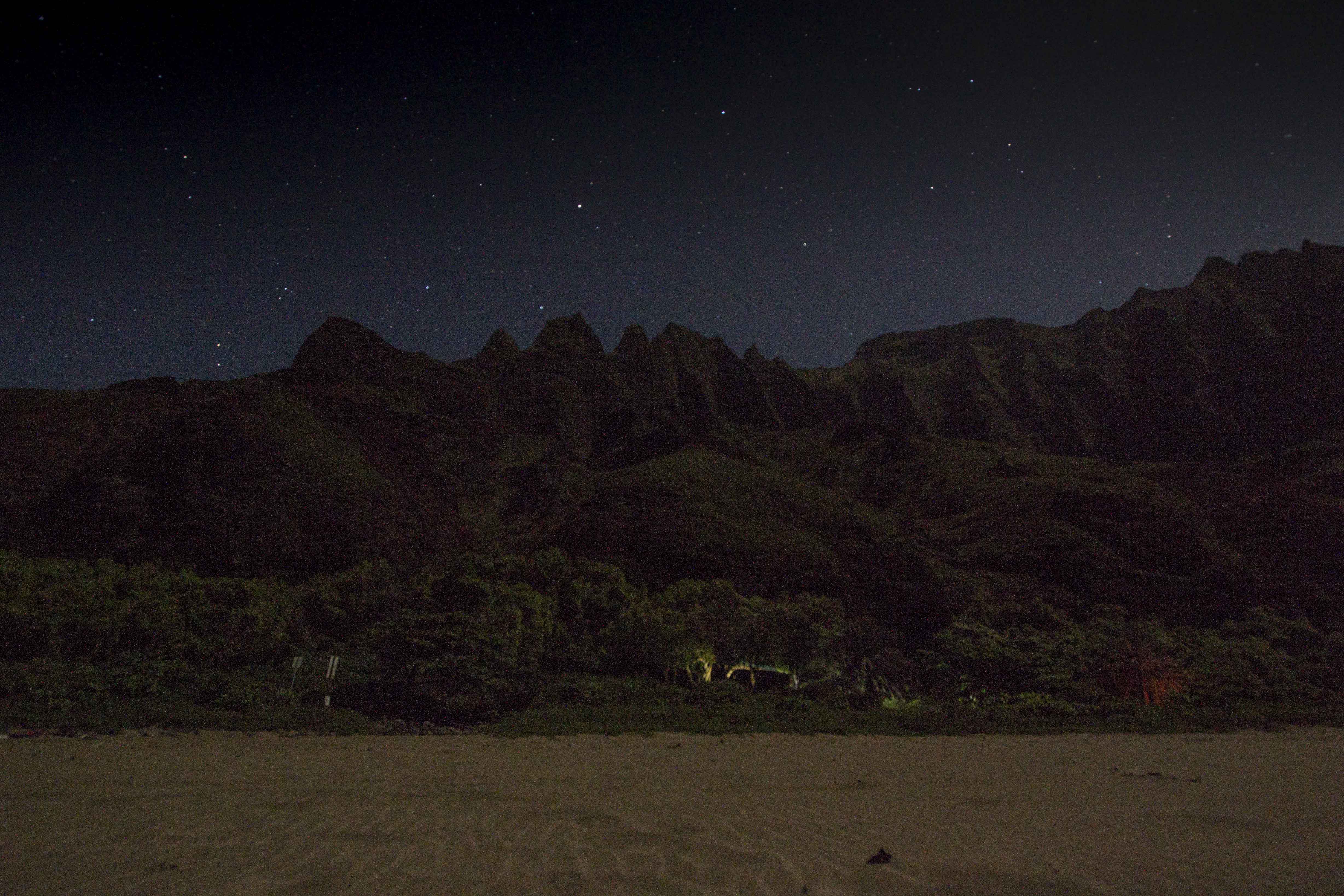 kalalau startrail